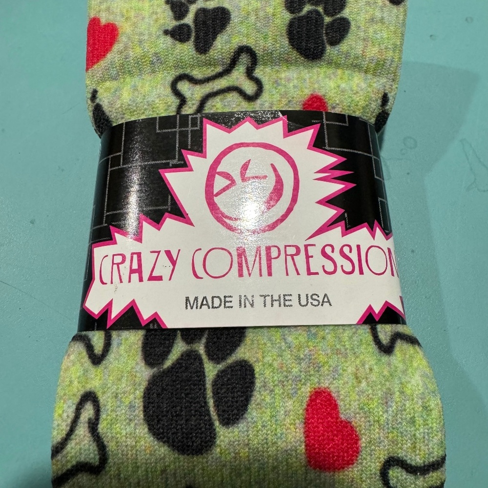Crazy Compression Socks- 2 pack